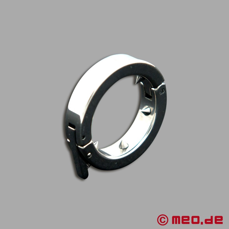 kinky stainless steel cock head ring for men